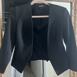 Express cropped blazer